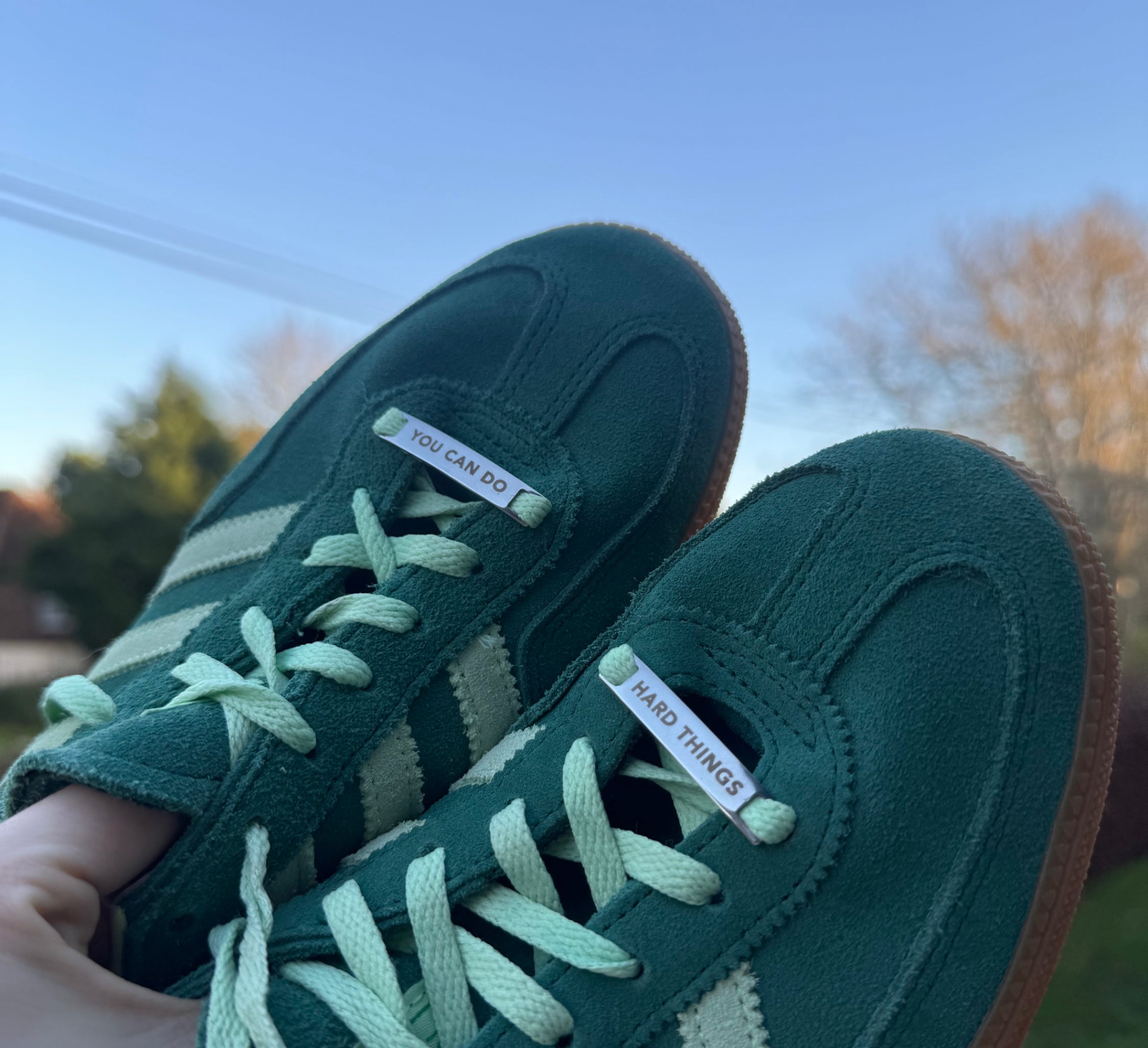 'You can do hard things' Shoe Tag image 1