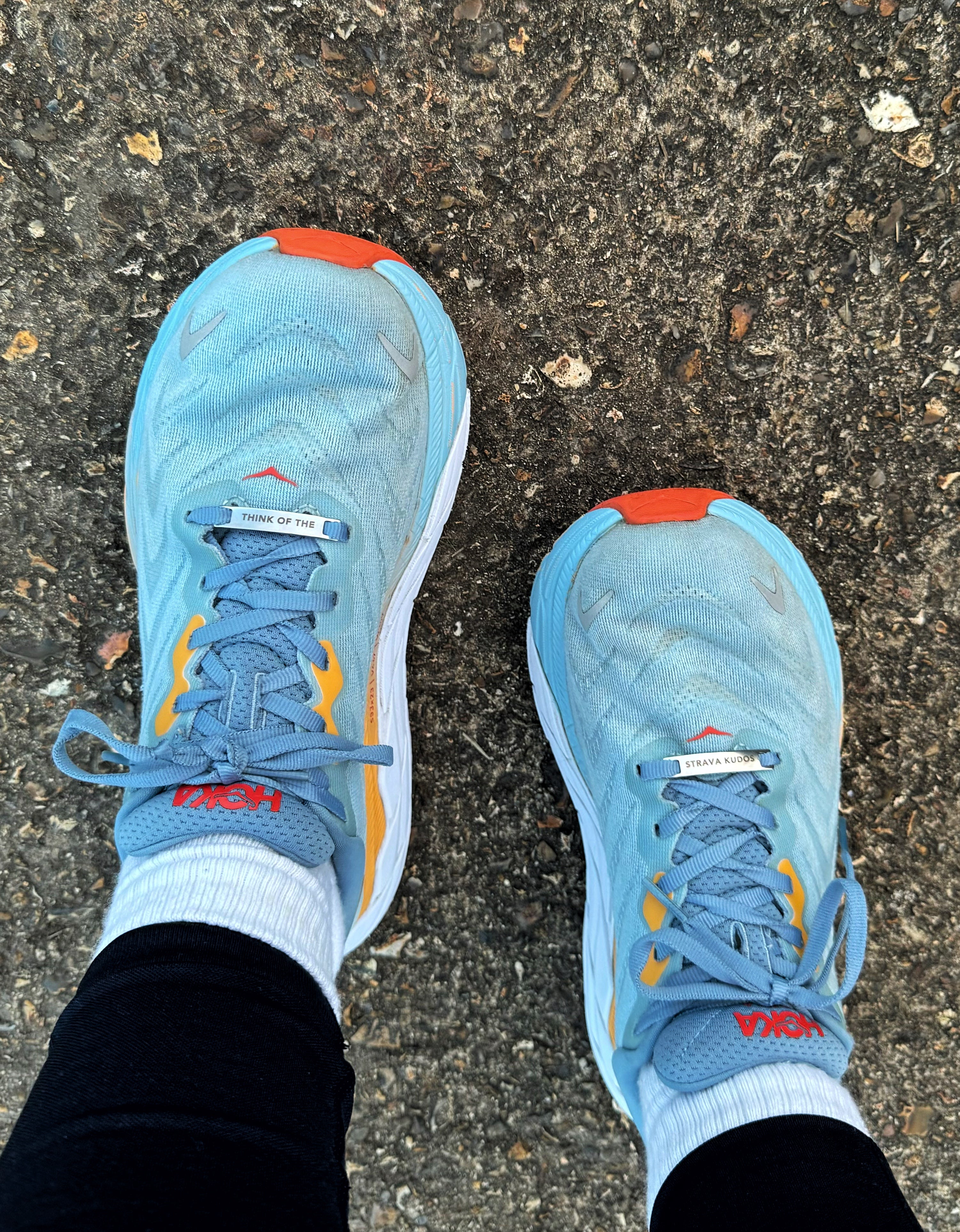 'Think of the Strava Kudos' Shoe Tag image 2