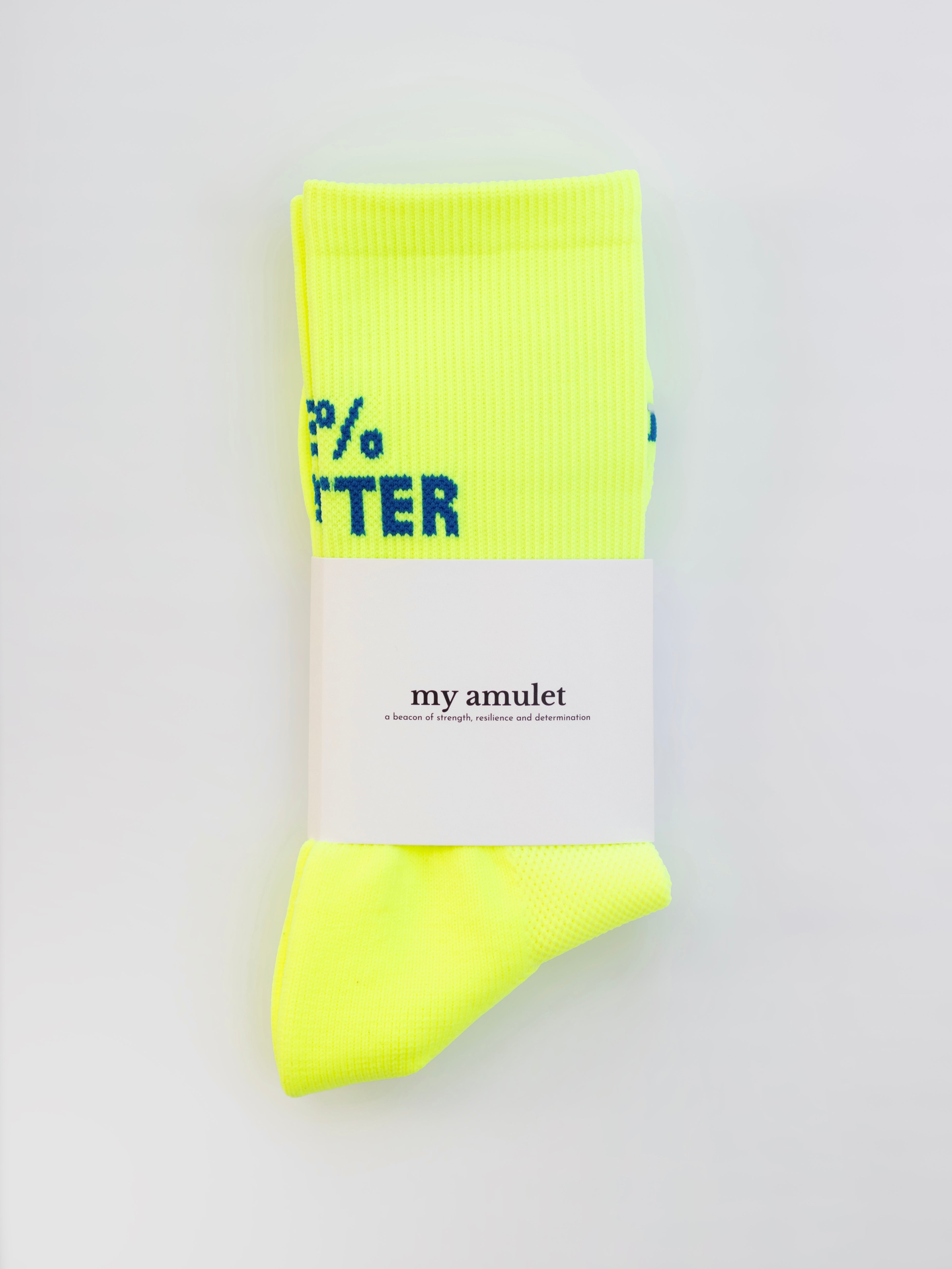 ‘1% Better Everyday’ Running Socks