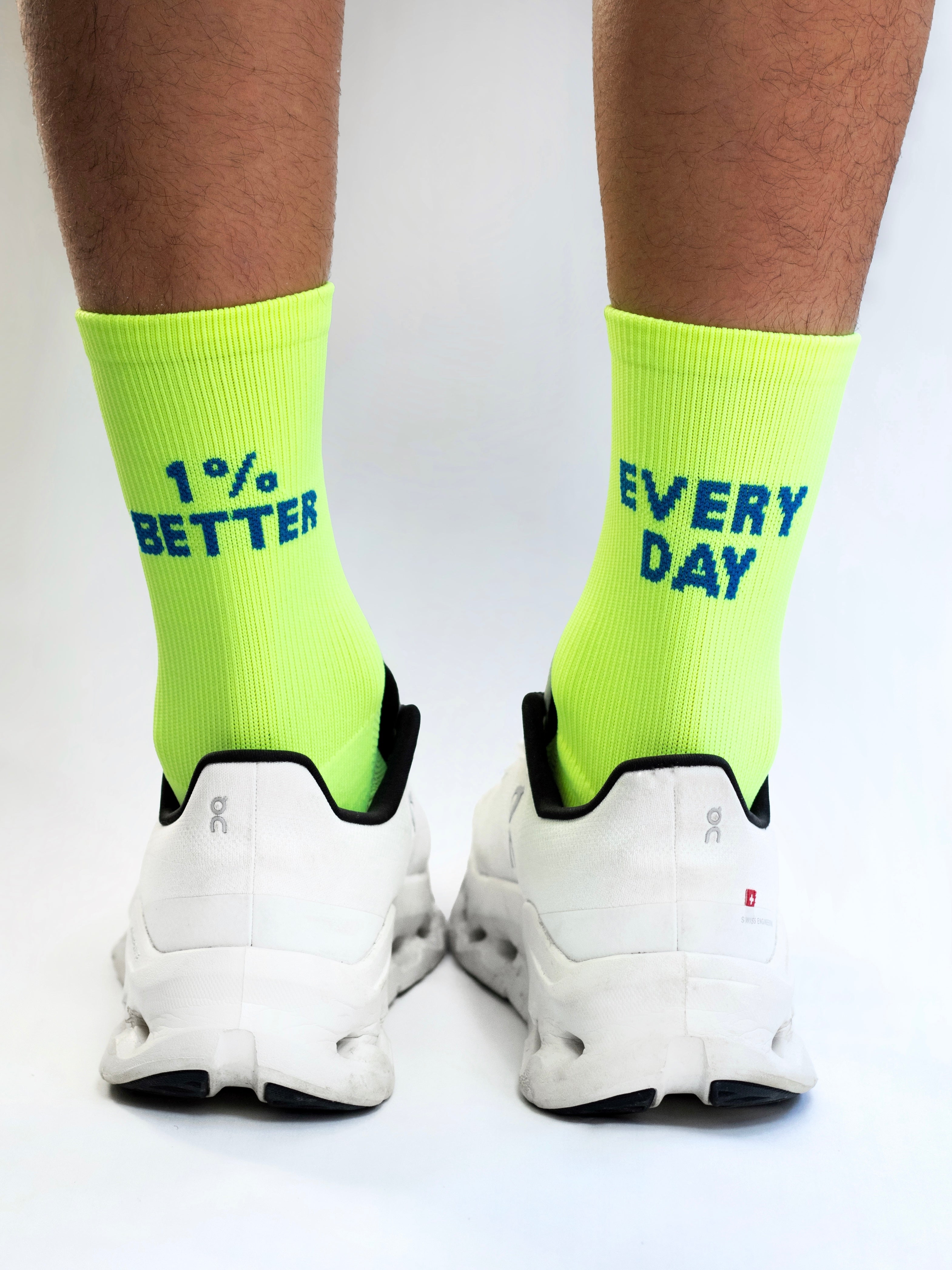 ‘1% Better Everyday’ Running Socks