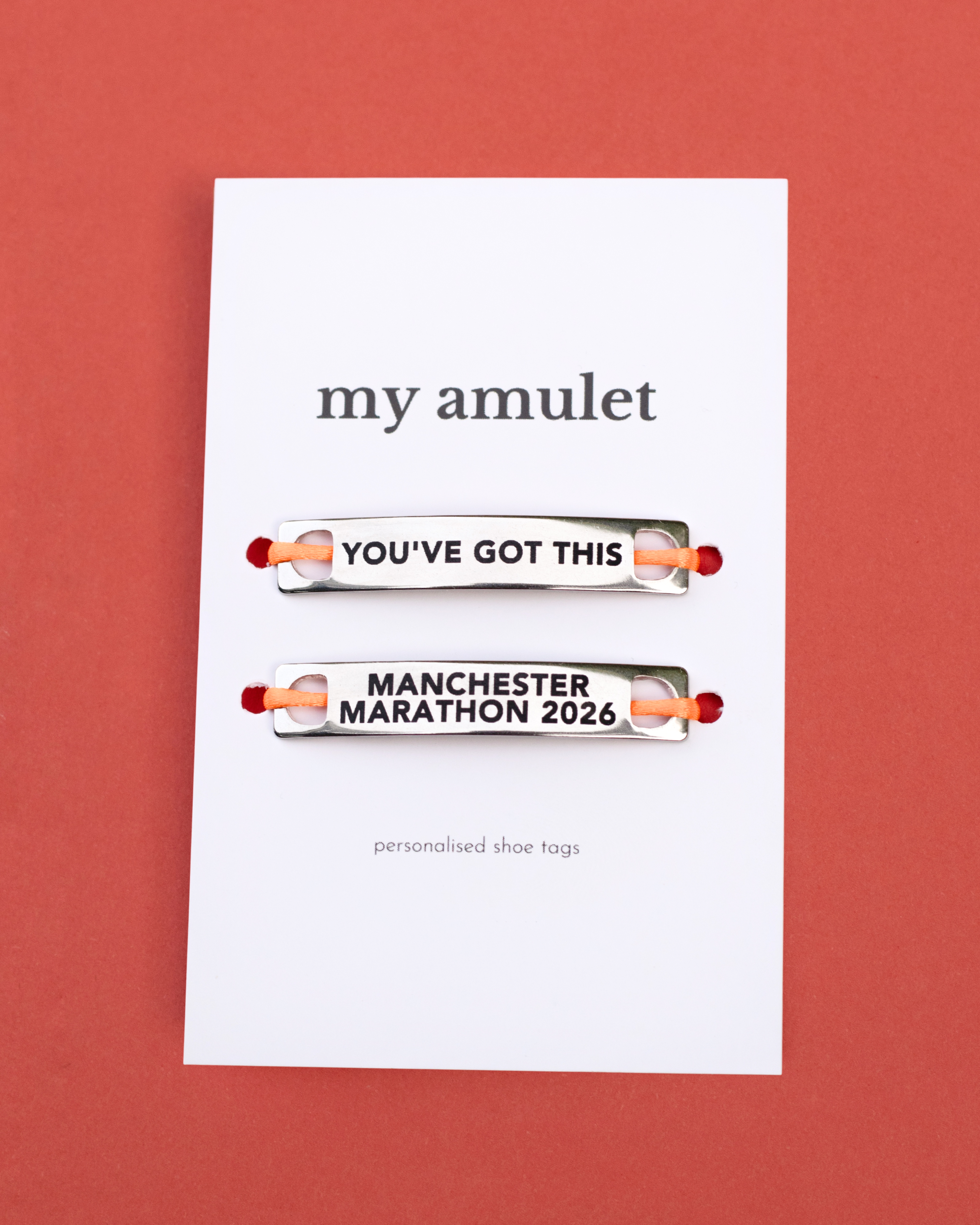 Manchester Marathon 2026 Trainer Tags