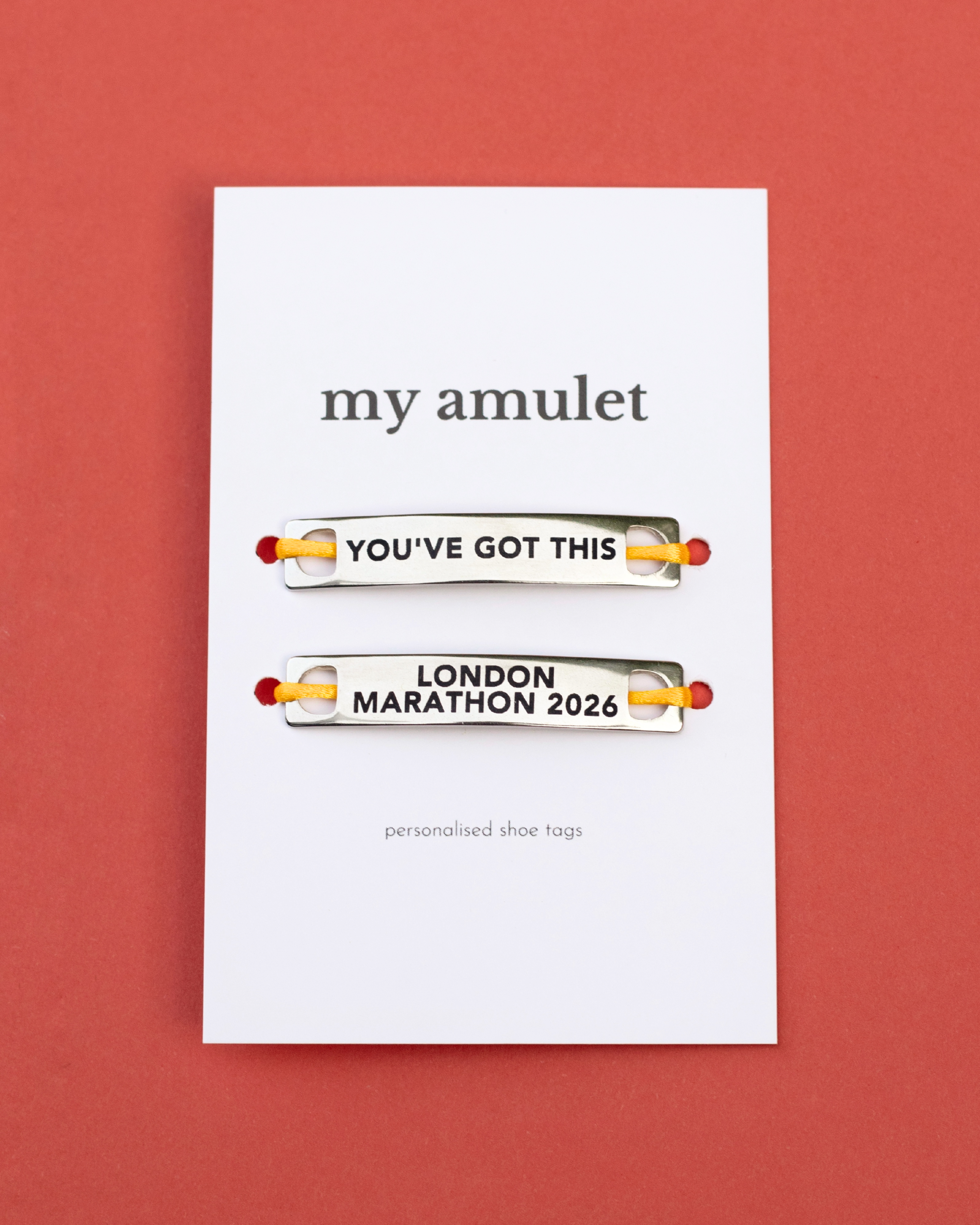 London Marathon 2026 Trainer Tags