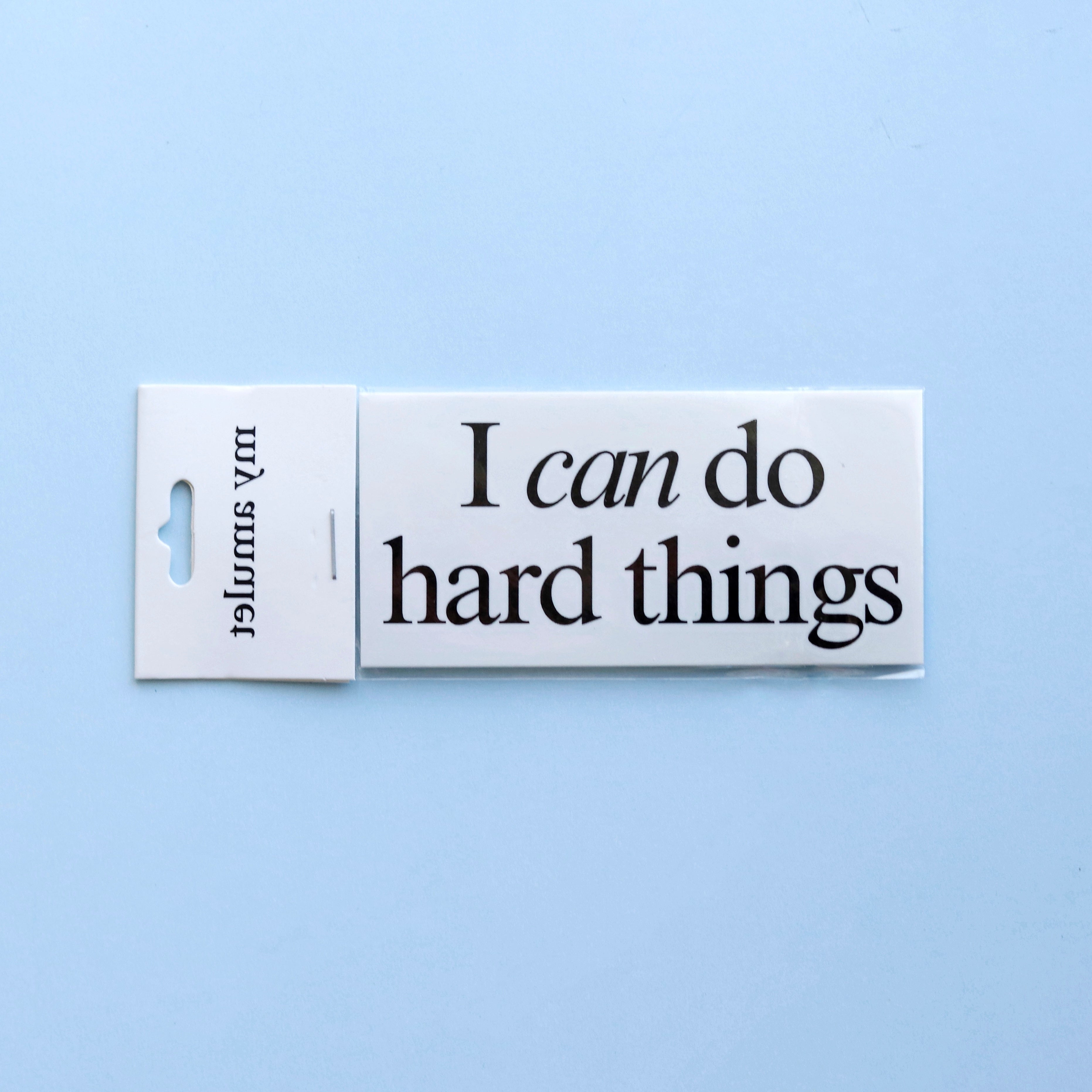 ‘I Can Do Hard Things’ Temporary Tattoo